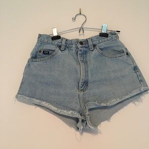 Lee denim cut off shorts